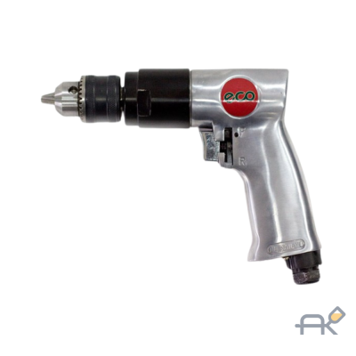 Пневмодрель с реверсом ECO ARD18-10 (10мм. 1800 об/мин. 255 л/мин)